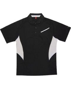Quick Dry Polo Shirts M size (Black) 1ชุด