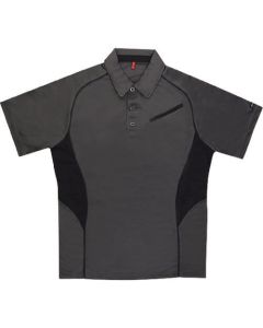 Quick Dry Polo Shirts M size (Grey) 1ชุด