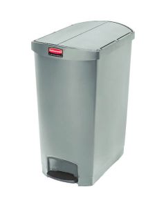 ขั้นบนคอนเทนเนอร์แบบขั้นบันได Slim Jim 90.8L สีเทา