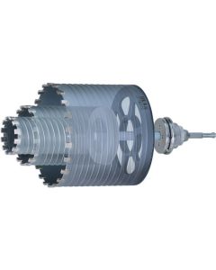 ดอกสว่านเจาะเพชรแห้ง UR21 ขนาด 110 มม. ก้านตรง (ใช้ได้กับก้าน UR-L)