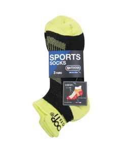 5 Fingers Athletic Socks OD A326 3P(Assort) ชุดละ 3 คู่