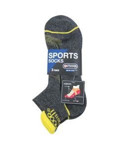 5 Fingers Athletic Socks OD A327 3P(Assort) ชุดละ 3 คู่