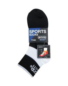 5 Fingers Athletic Socks Socks OD A330 3P(Assort) ชุดละ 3 คู่