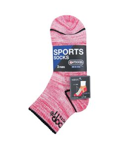 5 Fingers Athletic Socks OD A331 3P(Assort) ชุดละ 3 คู่