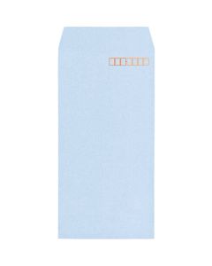 Nagagata No. 3 80g Privacy Protection Envelope Hi Soft Color Aqua Sumi Paste 1000 Sheets x 1 กล่อง