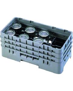 ชั้นวางแก้ว 8 ช่อง ขนาดครึ่งหนึ่ง รหัสสินค้า 8HG1238