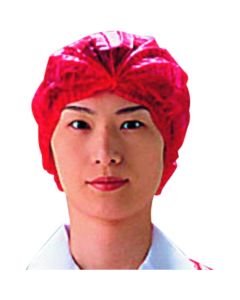 หมวกคลุมผม (1000 ชิ้น) D93530 สีแดง