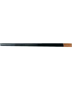 ตะเกียบสี่เหลี่ยมสไตล์ญี่ปุ่น/ตะวันตก/จีน ทำจากพลาสติก PBT สีทอง (10 คู่) สีดำ รหัสสินค้า 85915530