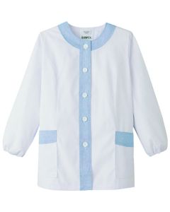 เสื้อคลุมแล็บดีไซเนอร์สำหรับผู้หญิง แขนยาว รุ่น FA-720 ไซส์ L