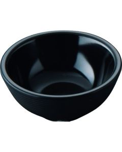 ถ้วยอบเมลามีนลายริ้วสีดำ Tablecraft รุ่น RAM4RBK ขนาด 4 ออนซ์