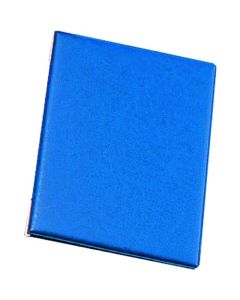 สมุดเมนูแบบสัมผัสหนัง LB-402 (ขนาดกลาง) สีน้ำเงินเข้ม