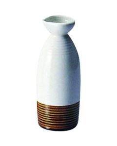ขวดเหล้าสาเกดินเผา 2.0 รุ่นโทบิคุจิ (Tobikuchi Tokkuri) D03-102