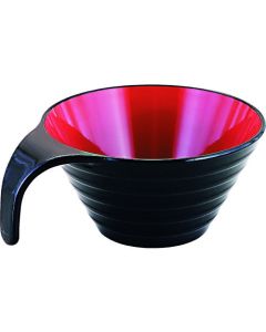 ชาม Totti Ripple สีดำด้านในสีแดง รหัสสินค้า 17000520