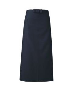 ผ้ากันเปื้อนสำหรับผู้เชี่ยวชาญด้านไวน์ (Sommelier) แบบยาว รุ่น A-1675 (สีดำ)