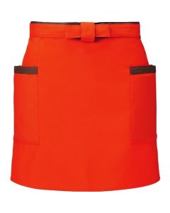 ผ้ากันเปื้อนสั้น EA-6722 (สีส้ม)