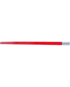 ตะเกียบสี่เหลี่ยมสไตล์ญี่ปุ่น/ตะวันตก/จีน ทำจากพลาสติก PBT สีเงิน (10 คู่) สีแดงชาด รหัสสินค้า 85915570