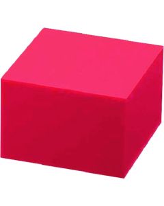 กล่องอะคริลิกสำหรับจัดแสดงสินค้า ขนาดเล็ก สีแดงด้าน รุ่น B30-7