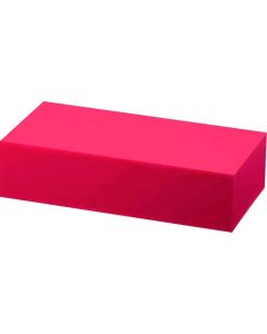 กล่องอะคริลิกสำหรับจัดแสดงสินค้า ขนาดกลาง สีแดงด้าน B30-6