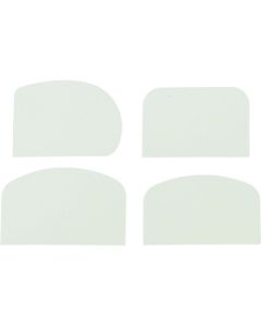 หินขุดสีขาว (แบบแข็ง) - ขนาดเล็ก - ชุดละ 4 ชิ้น