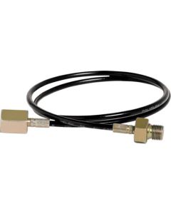ท่อตรวจจับแรงดันสแนปเช็คพร้อมข้อต่อปลาย (สกรูตัวผู้ G1/4 x สกรูตัวเมีย G1/4) 2500 มม.