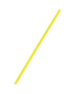 หลอดดูดน้ำลายทรอปิคอล (200 ชิ้น) - สีเหลือง