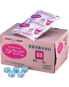 เชื้อเพลิงแข็ง นาเบคโก (ห่อด้วยพลาสติกหดตัว) กล่องสีแดง 30 กรัม (20 ชิ้น x 14 ถุง)