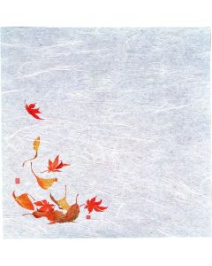 กระดาษโฮโชแบบเปียกชนิดใหม่ (100 แผ่น) - ใบไม้ร่วง