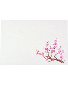 เสื่อไคเซกิแบบตามฤดูกาล ขนาด 13 นิ้ว (50 ชิ้น) - สีพลัม