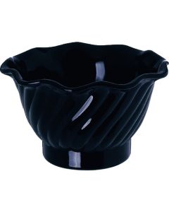 จานทรงทิวลิป หมายเลข 4530 สีดำ