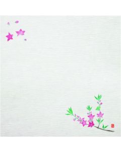 แผ่นรองจานกันน้ำมัน บิดน้ำออกได้ ขนาด 4 นิ้ว (100 ชิ้น) สีชมพู รหัส TA-E05