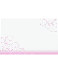 แผ่นรองโต๊ะกระดาษไม่เรืองแสง สีชมพูอาราเบสก์ (100 แผ่น) M TE-M13