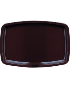 ถาดใส่ขนมเมลามีน รุ่น M-160 สีน้ำตาล