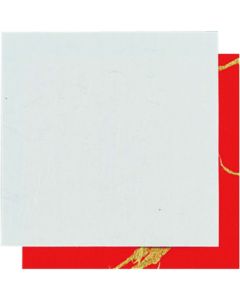 กระดาษไคชิชั้น (100 ชุด) KA-R สีแดง