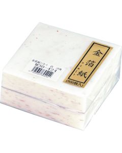 กระดาษเคลือบฟอยล์สีทอง สีขาว (500 แผ่น) M30-424
