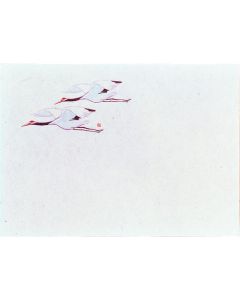 กระดาษถนอมอาหารด้วยรังสีอินฟราเรดระยะไกล ขนาดเล็ก (100 แผ่น) ลายเครน