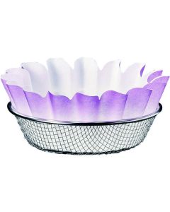 กระดาษสำหรับหม้อไฟ กระดาษโฮโช ลายดอกไม้ (300 แผ่น) สีม่วง รหัส M33-261