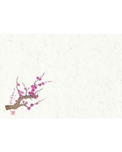 แผ่นรองจาน Shiki-Kaigami (100 แผ่น) หมายเลข 203 สีพลัม