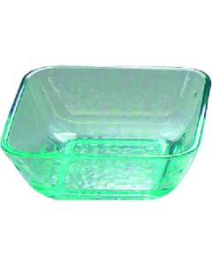 ชามทรงสี่เหลี่ยมขนาดเล็ก รุ่น Ripple Square KB-120 สีเขียว
