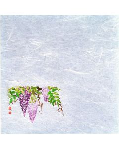 กระดาษทอเปียกแบบใหม่ (100 แผ่น) - สีวิสเทอเรีย