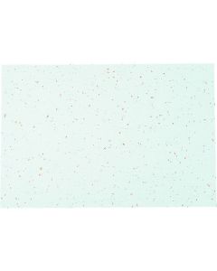 แผ่นรองขนาด 13 นิ้ว (100 ชิ้น) - ลายเมฆสีฟ้า ทอง เงิน - KG-02