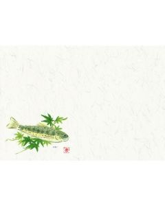 แผ่นรองโต๊ะ Shiki-Kaigami (100 แผ่น) No. 401 Amago