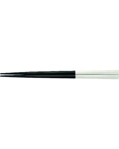 ตะเกียบ PBT ทรงห้าเหลี่ยม (10 คู่) - สีดำ/เงิน - 90030660