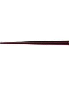 ตะเกียบแปดเหลี่ยม PPS (10 คู่) ยาว 22.5 ซม. สีเบอร์กันดี รหัสสินค้า 90030560