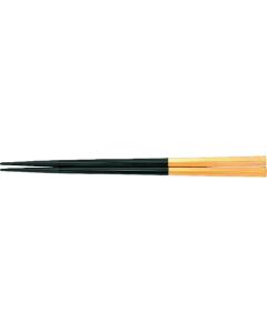 ตะเกียบ PBT ทรงห้าเหลี่ยม (10 คู่) - สีดำ/ทอง - 90030609