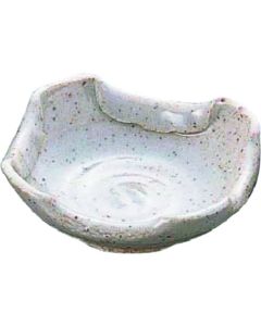 ที่เขี่ยบุหรี่พับสีขาวเผาด้วยหิน T03-72