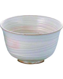 ชามขนาด 5.5 นิ้ว เคลือบด้วยผงสีแบบใช้พู่กัน รุ่น D03-77