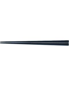 ตะเกียบแปดเหลี่ยม PPS (10 คู่) ยาว 19.5 ซม. สีดำ 90030500