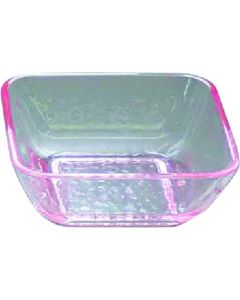 ชามทรงสี่เหลี่ยมขนาดเล็ก รุ่น Ripple Square Small Bowl KB-120 สีชมพู