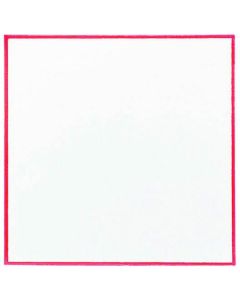 กระดาษกันน้ำมันกรอบสีแดง (300 แผ่น) 6 sun 291-R-18