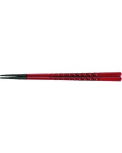 ตะเกียบพลาสติก PBT ลายกระดองเต่า (10 คู่) สไตล์เนโกโร ยาว 22.5 ซม. รหัสสินค้า 90030614